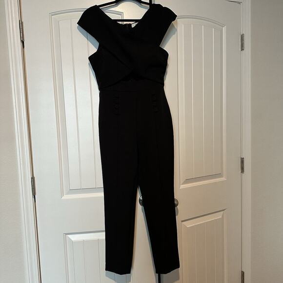 ELLIATT x Revolve Sorento Black Tailored Jumpsuit Small Cut Out Playsuit Romper - Picture 11 of 12